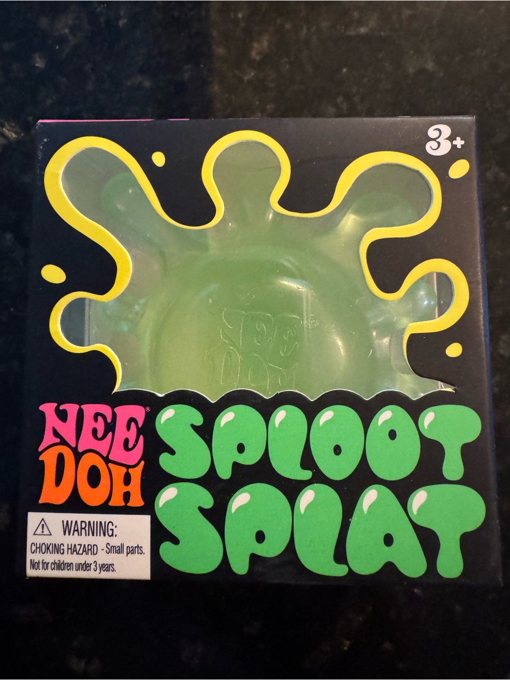 Nee Doh Sploot Splat Green Kids Sensory Toy